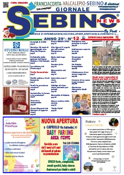 Copertina Sebino News                             