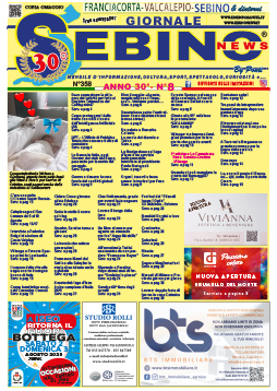 Copertina Sebino News                             