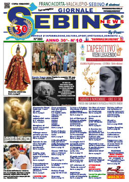 Copertina Sebino News                             
